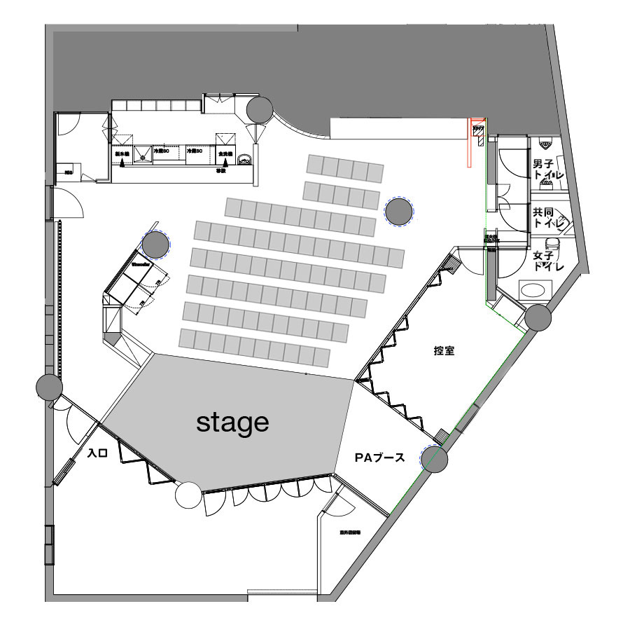 麻布バルーン スタンディングライブ 100名